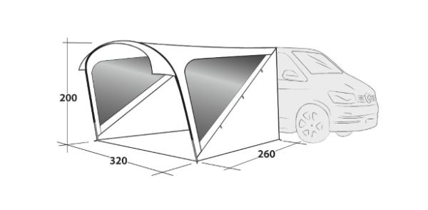 Outwell Mobile Markise Touring Shelter